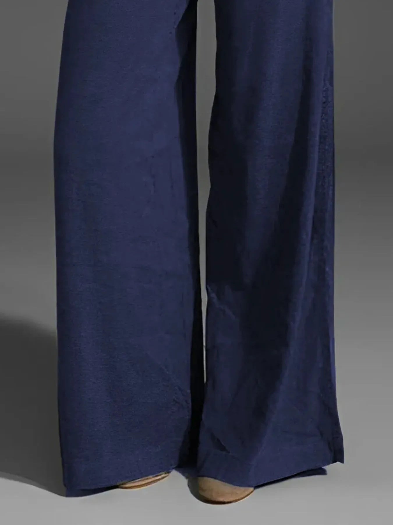 Full Size Wide Leg Pants with Pockets Plus Size 