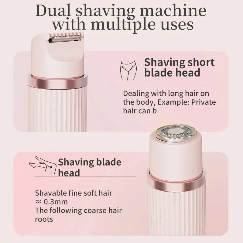2-in-1 Electric Hair Trimmer & Shaver for Women dylinoshop