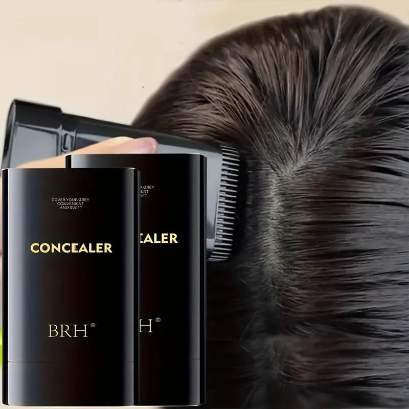 2-in-1 Hair Dye Stick with Comb - Temporary Gray Coverage