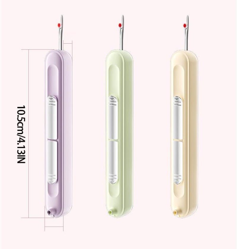 2-in-1 sewing gadget – Practical needle threader and seam ripper 