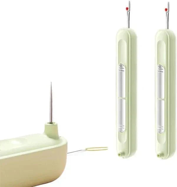 2-in-1 sewing gadget – Practical needle threader and seam ripper 