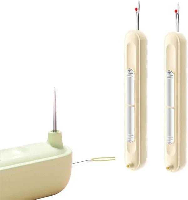 2-in-1 sewing gadget – Practical needle threader and seam ripper 