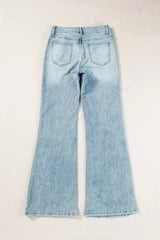 Wide Leg Jeans with Pockets 