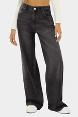 High Waist Wide Leg Jeans 