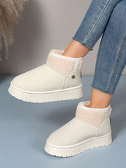 Platform Sherpa Lined Winter Boots 