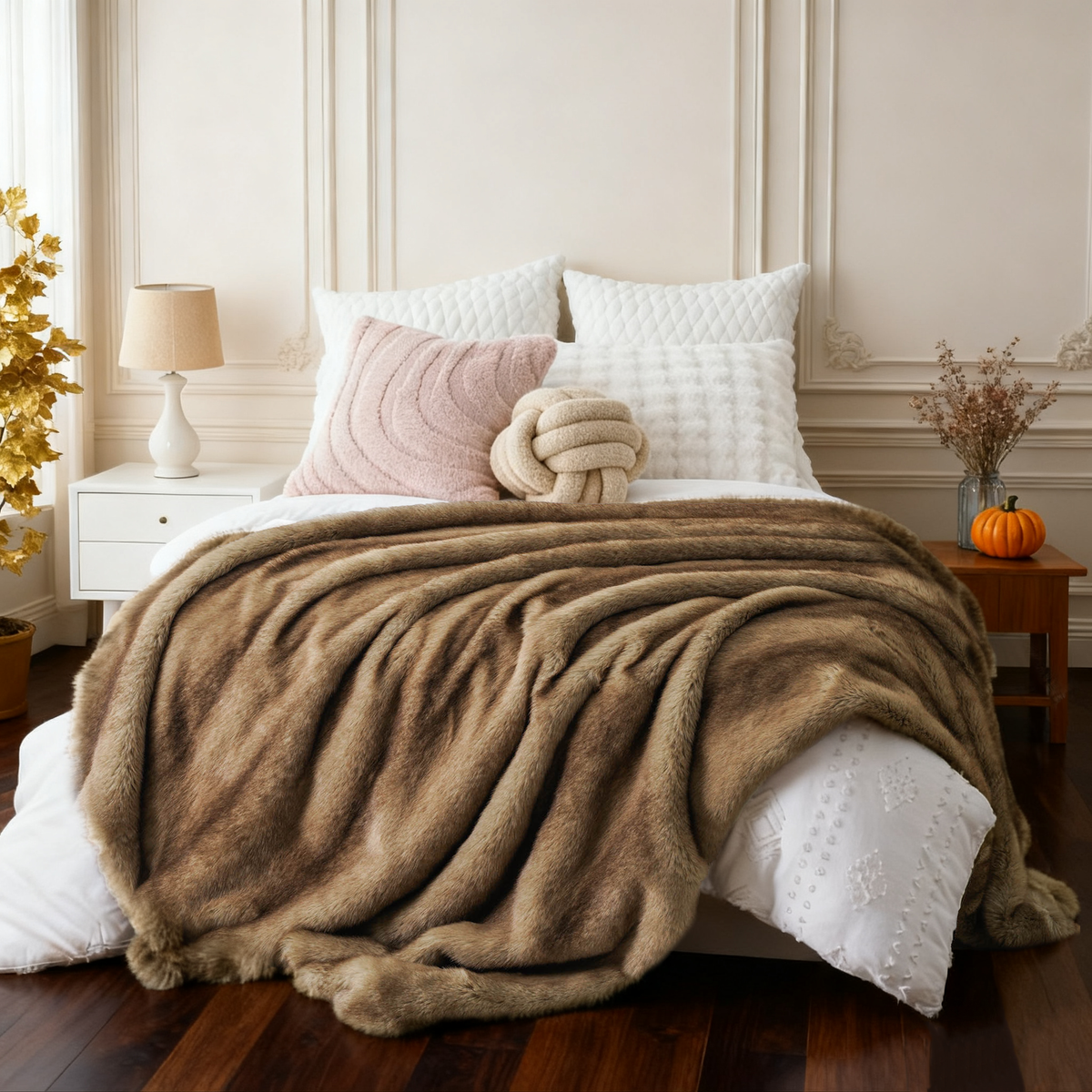 Battilo Plush Weighted Throw 
