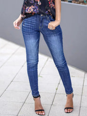 Skinny Fit Washed Jeans 