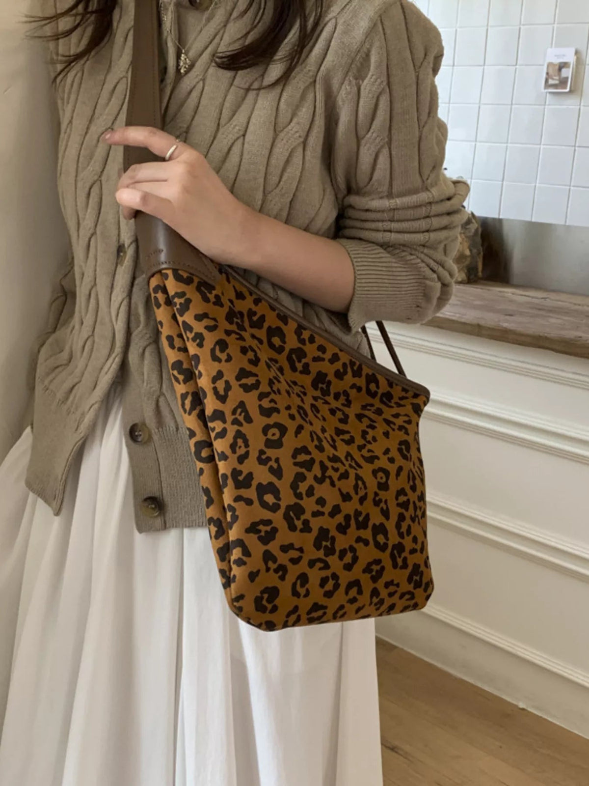 Asymmetrical Lightweight Crossbody Bag 
