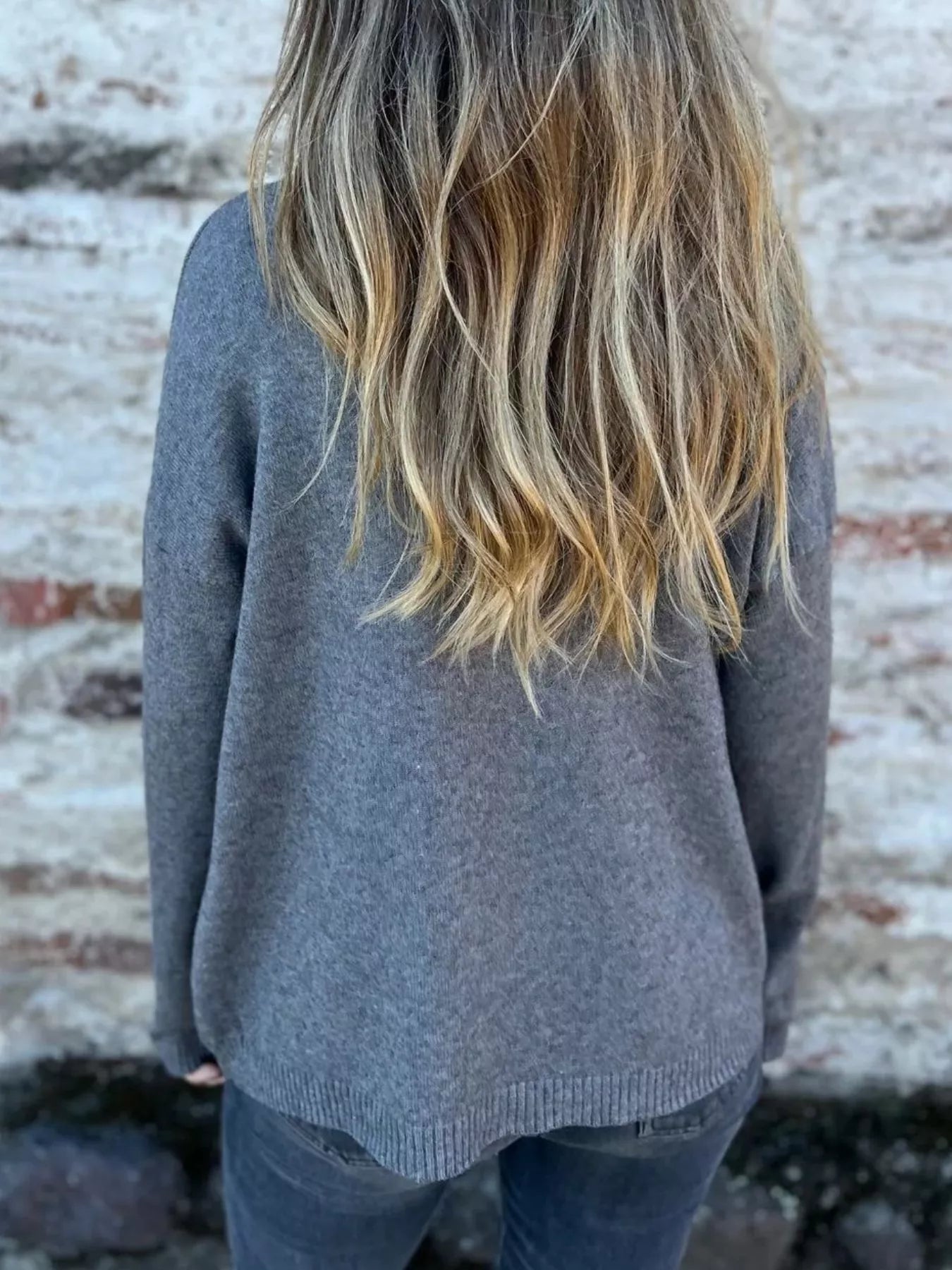 Full Size Turtleneck Long Sleeve Sweater Plus Size 