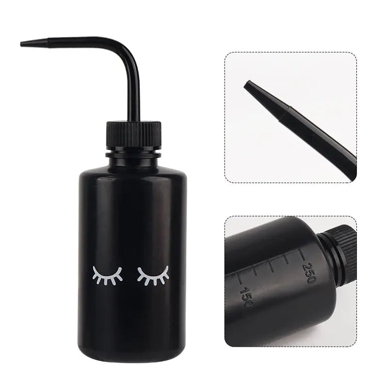 250ml Eyelash & Brow Cleaning Bottle with Curved Spout dylinoshop