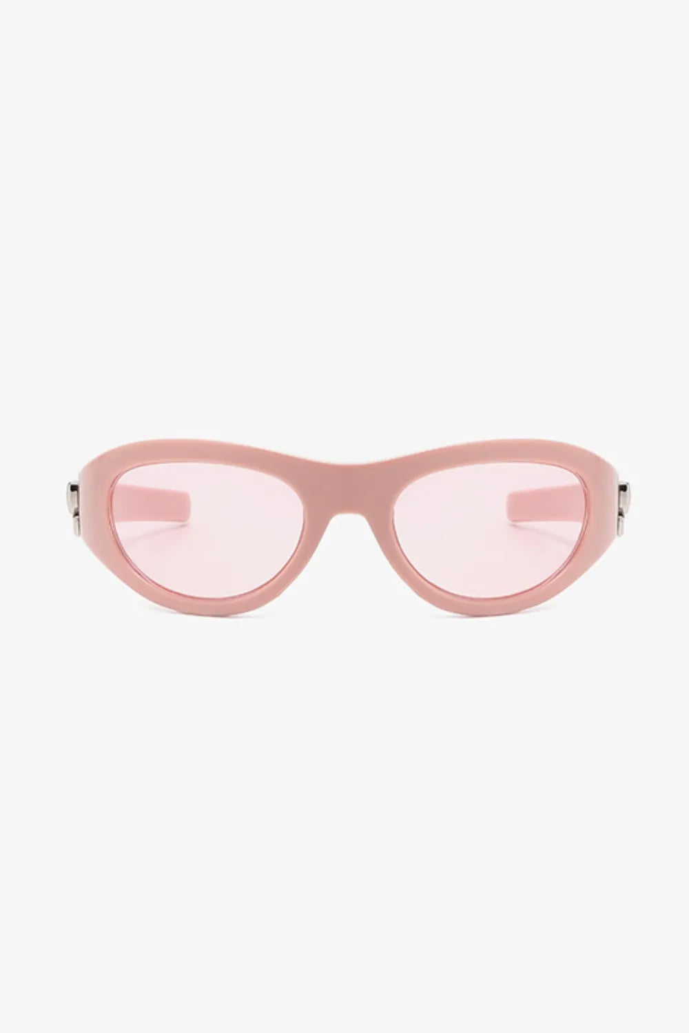 Polycarbonate Frame Cat-Eye Sunglasses 