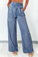High Waist Wide Leg Jeans 