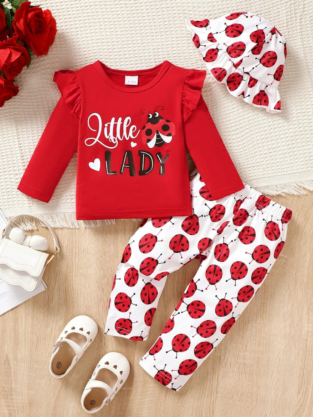 Children's Cartoon Top and Pants Set 