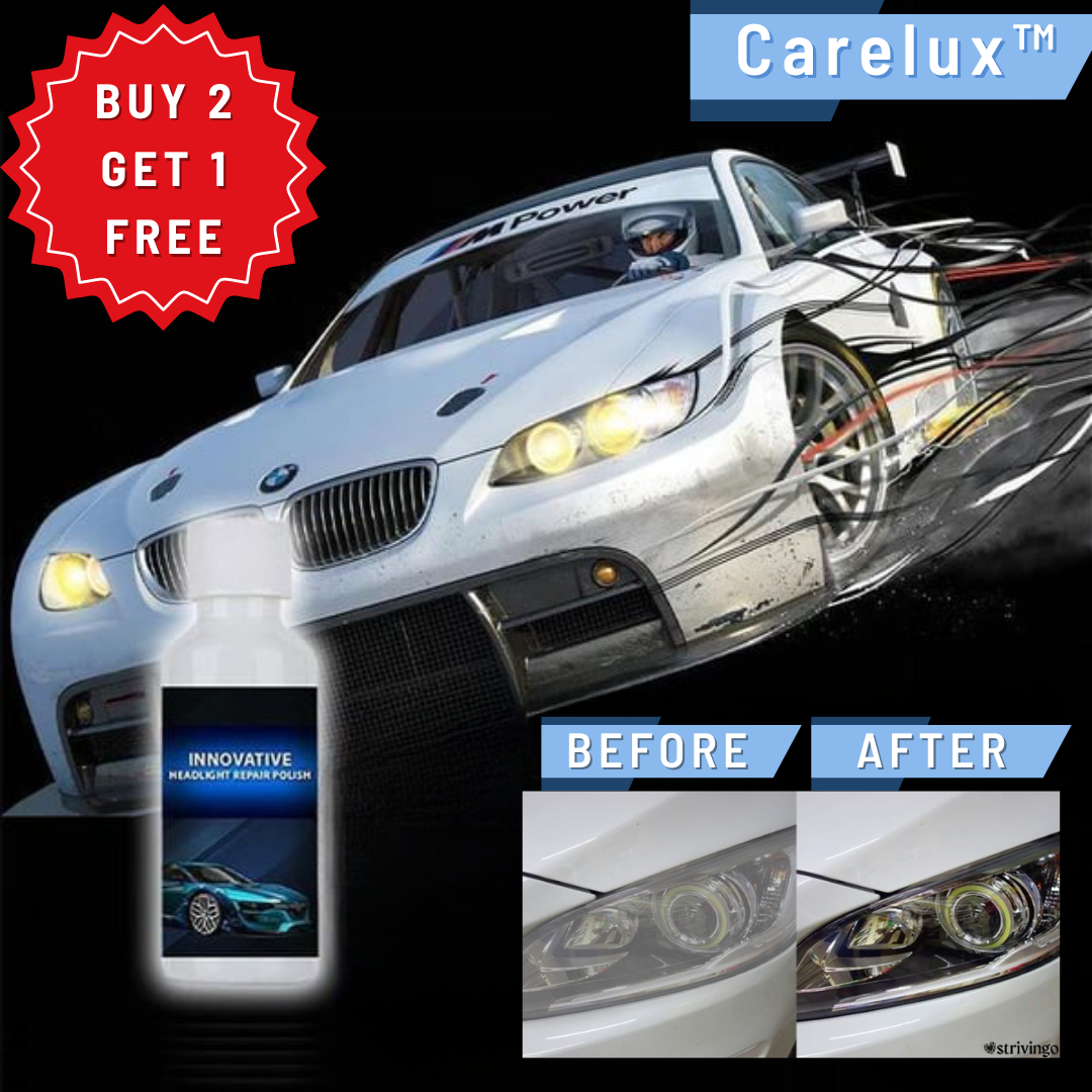 Carelux™ Car Headlight Repair Fluid | BUY 2 GET 1 FREE (3PCS) 