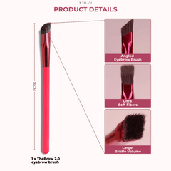 50% OFF FOR THIS WEEK ONLY! TheBrow 2.0 Eyebrow Brush incl. FREE Stencils 