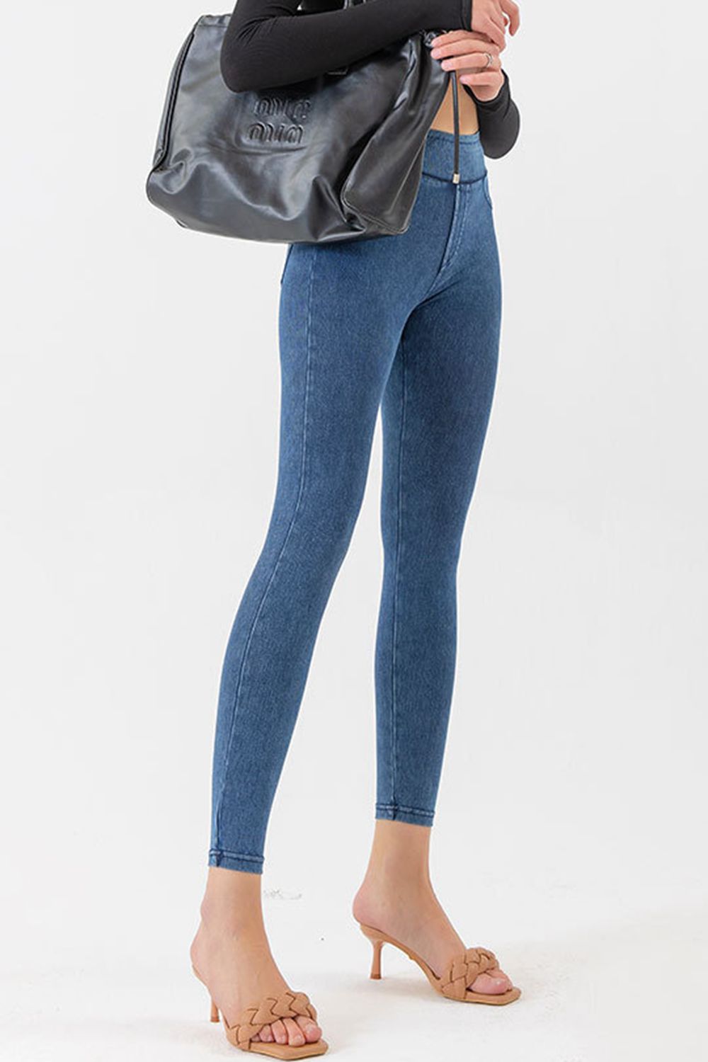 High Waist Skinny Jeans 