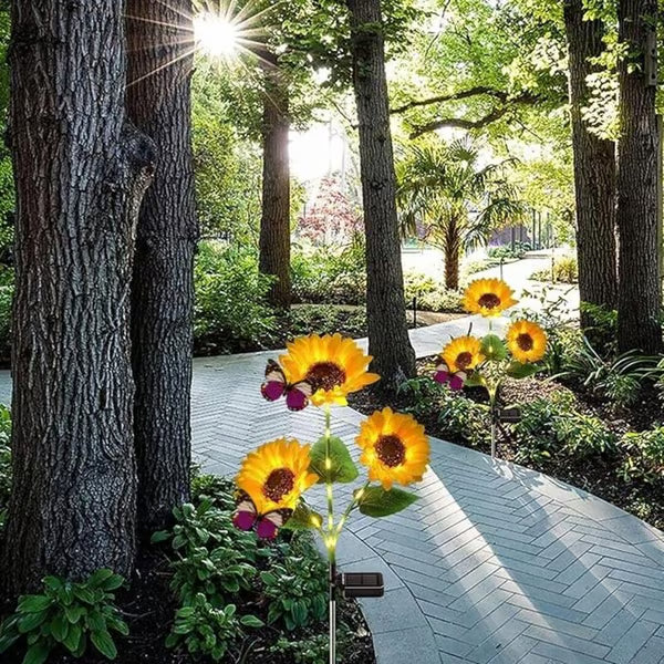 🌞Solar LED Sunflower Garden Lights-29.6inch/74cm 