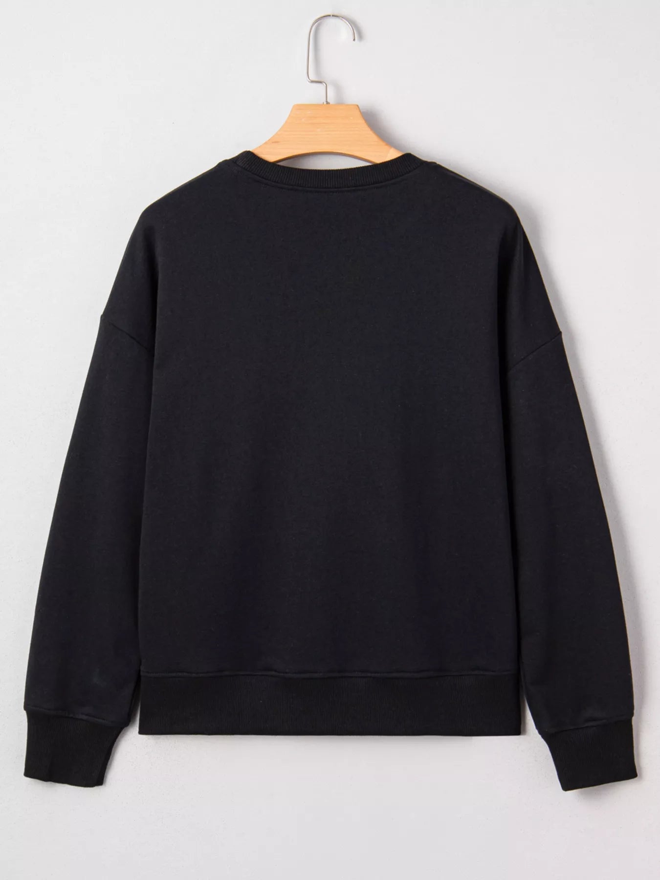 Chenille Game Day Drop Shoulder Sweatshirt 