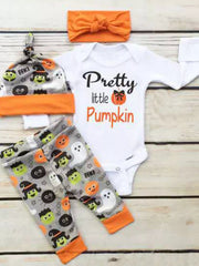 Children‘s 4 Piece Halloween Themed Set 