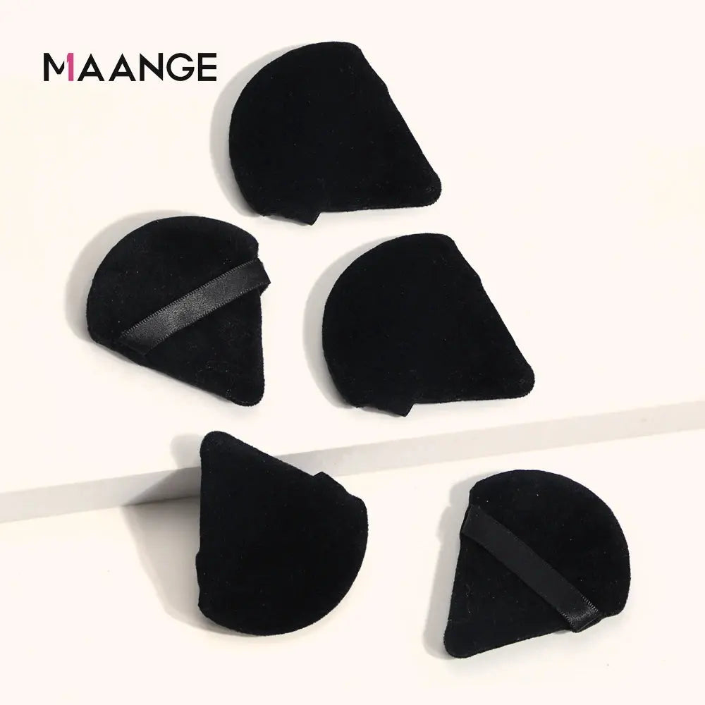 3/5/6 Pcs Triangle Powder Puff For Loose Powder Liquid Cosmetic Soft Plush Powder Puff Makeup Foundation Puff Makeup Tool dylinoshop