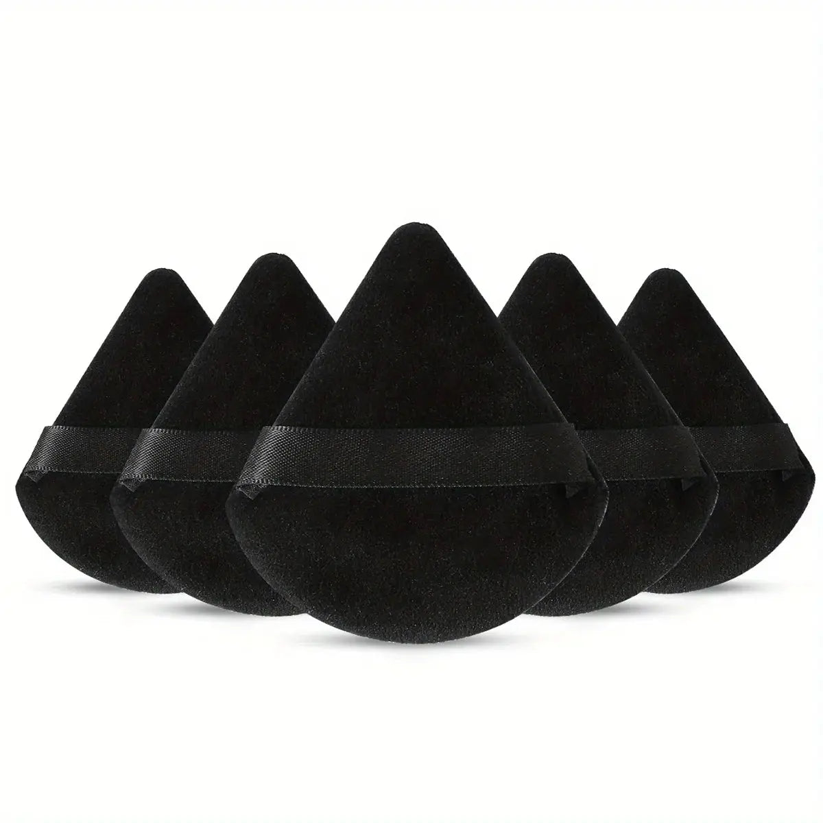 3/5/6 Pcs Triangle Powder Puff For Loose Powder Liquid Cosmetic Soft Plush Powder Puff Makeup Foundation Puff Makeup Tool dylinoshop