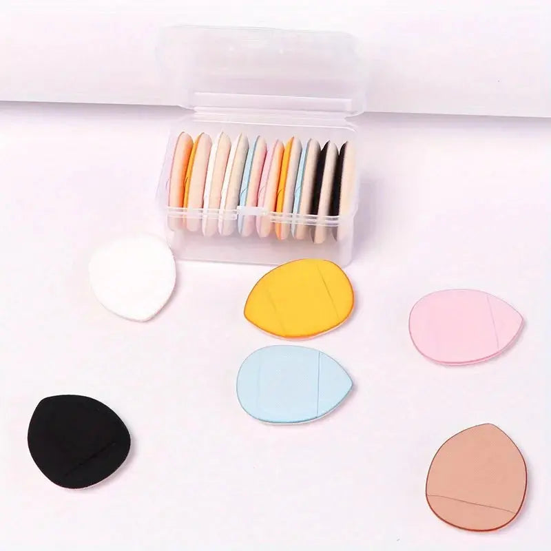 3/718pcs Fingertip Mini Puff Makeup Sponges For Foundation Powder Puffs For Loose Powder Air Cream Foundation Facial Makeup Puff dylinoshop