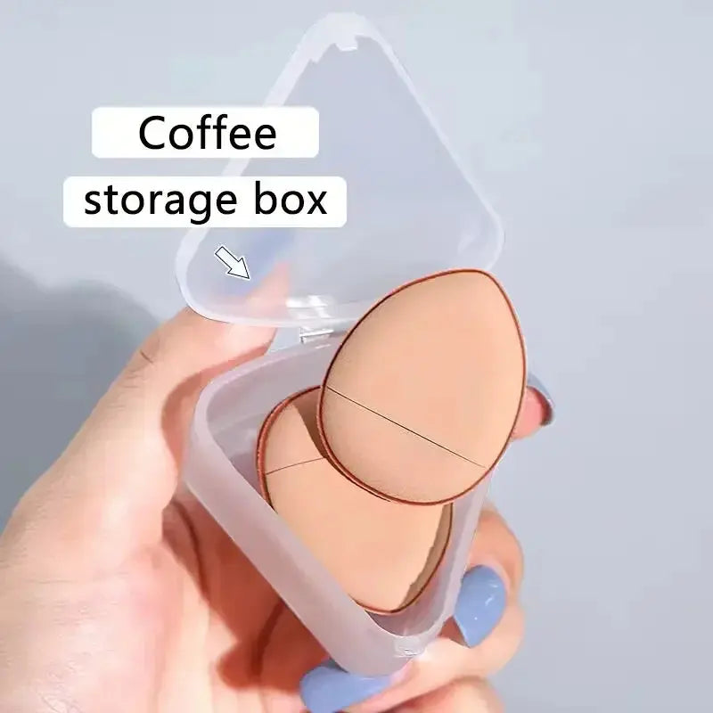 3/718pcs Fingertip Mini Puff Makeup Sponges For Foundation Powder Puffs For Loose Powder Air Cream Foundation Facial Makeup Puff dylinoshop
