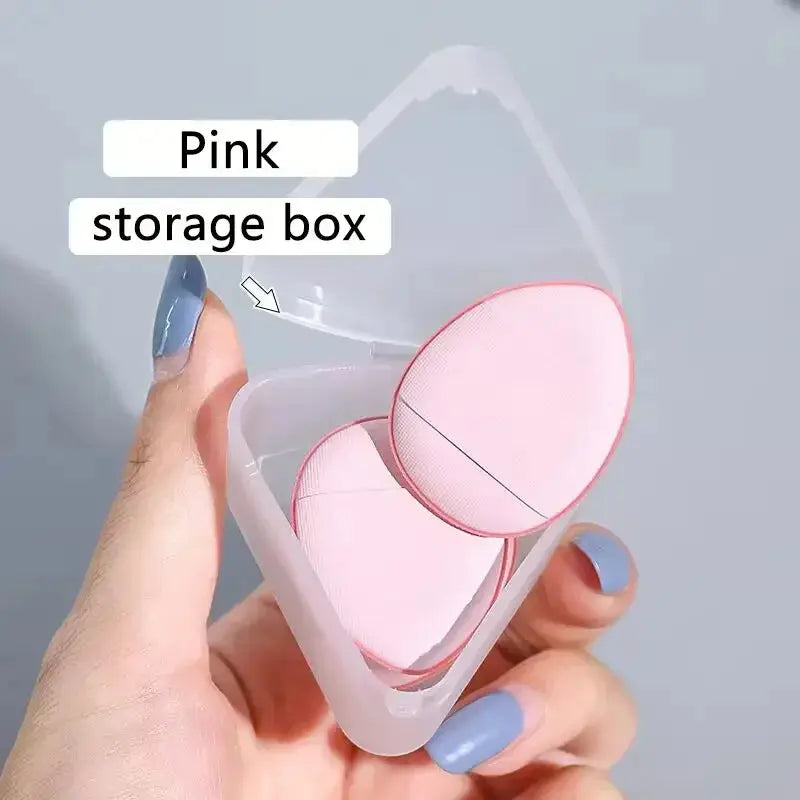 3/718pcs Fingertip Mini Puff Makeup Sponges For Foundation Powder Puffs For Loose Powder Air Cream Foundation Facial Makeup Puff dylinoshop