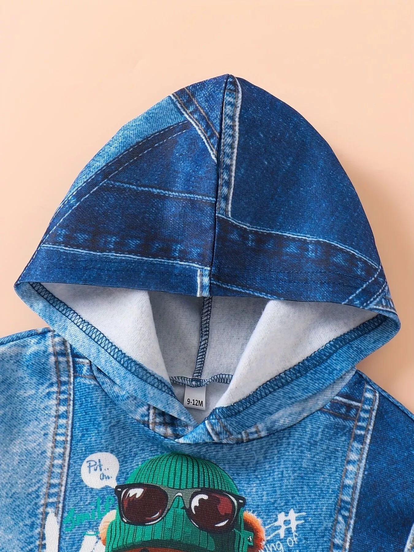 Children's Bear Hoodie and Pants Set 