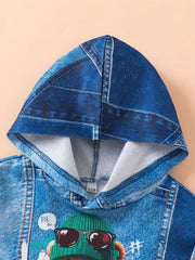 Children's Bear Hoodie and Pants Set 