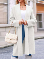 Open Front Longline Coat 