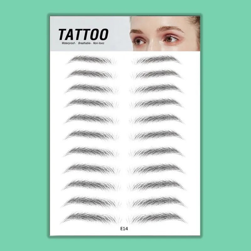 4D BrowLift Tattoo Stickers – Perfect Brows Anytime, Anywhere 