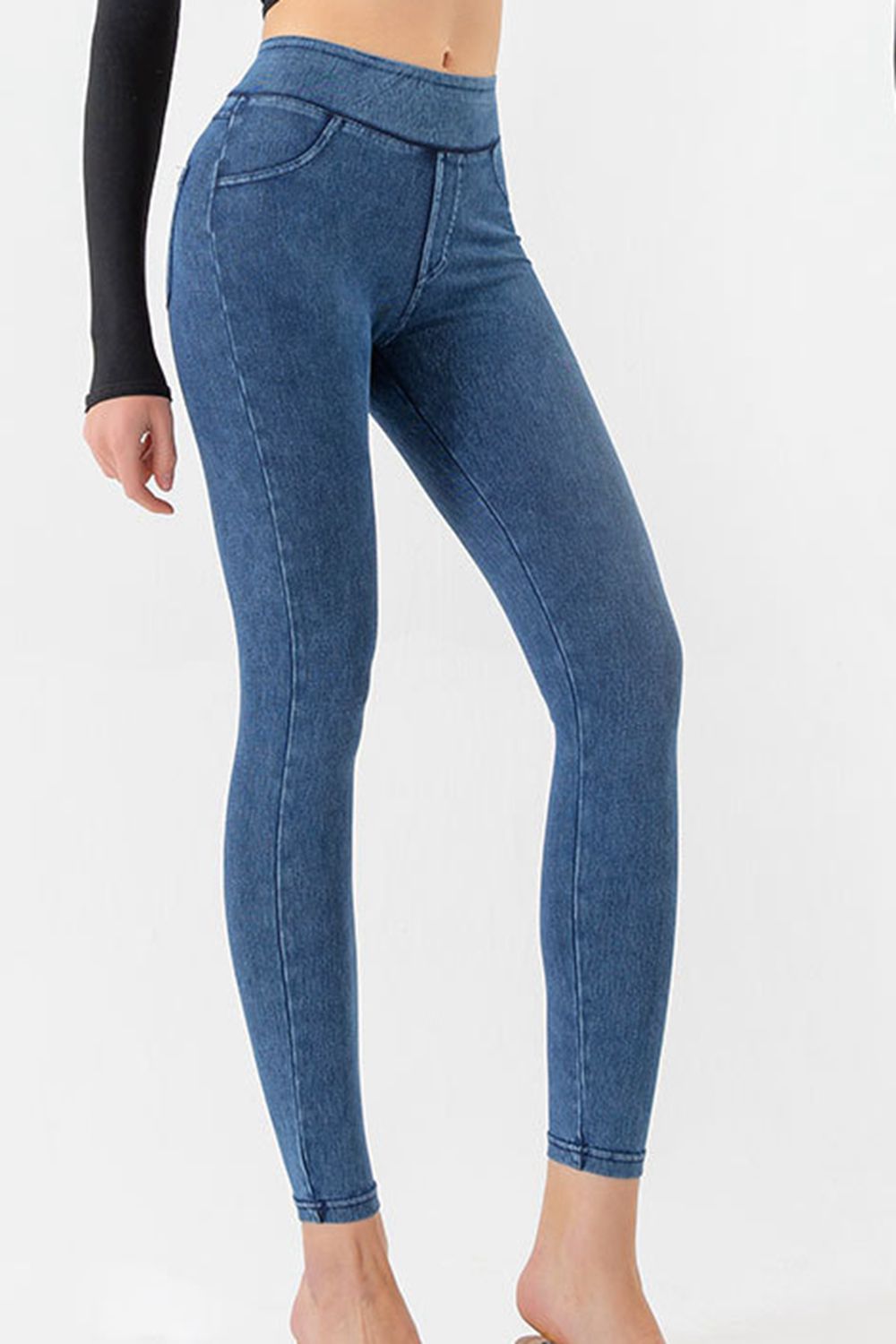 High Waist Skinny Jeans 