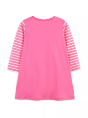 Children's Embroidered Long Sleeve Dress 