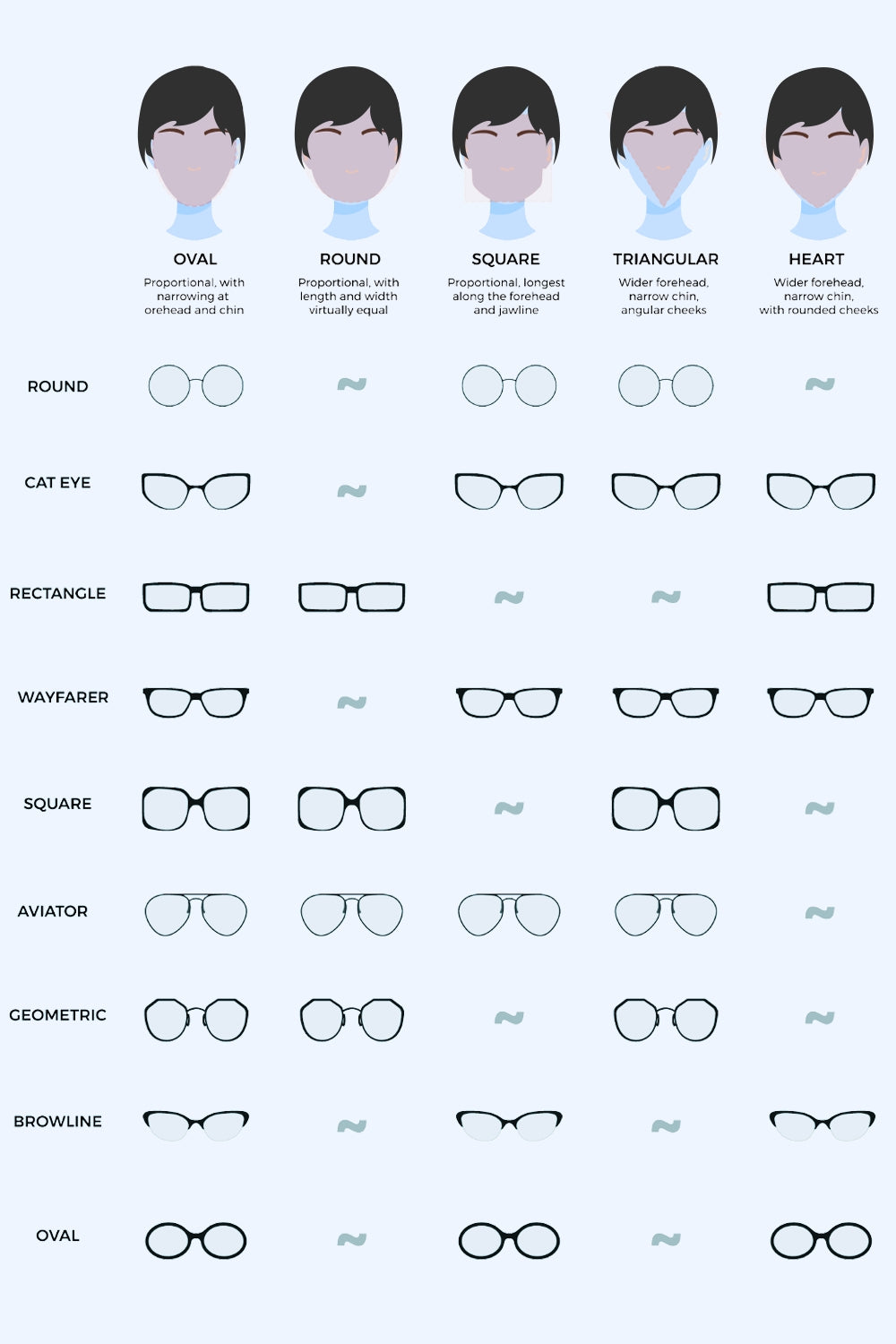 Polycarbonate Square Sunglasses 