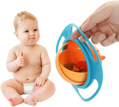 1+1 Free Today | 360° Unspillable Baby Bowl: Mess-Free 