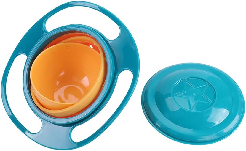 1+1 Free Today | 360° Unspillable Baby Bowl: Mess-Free 
