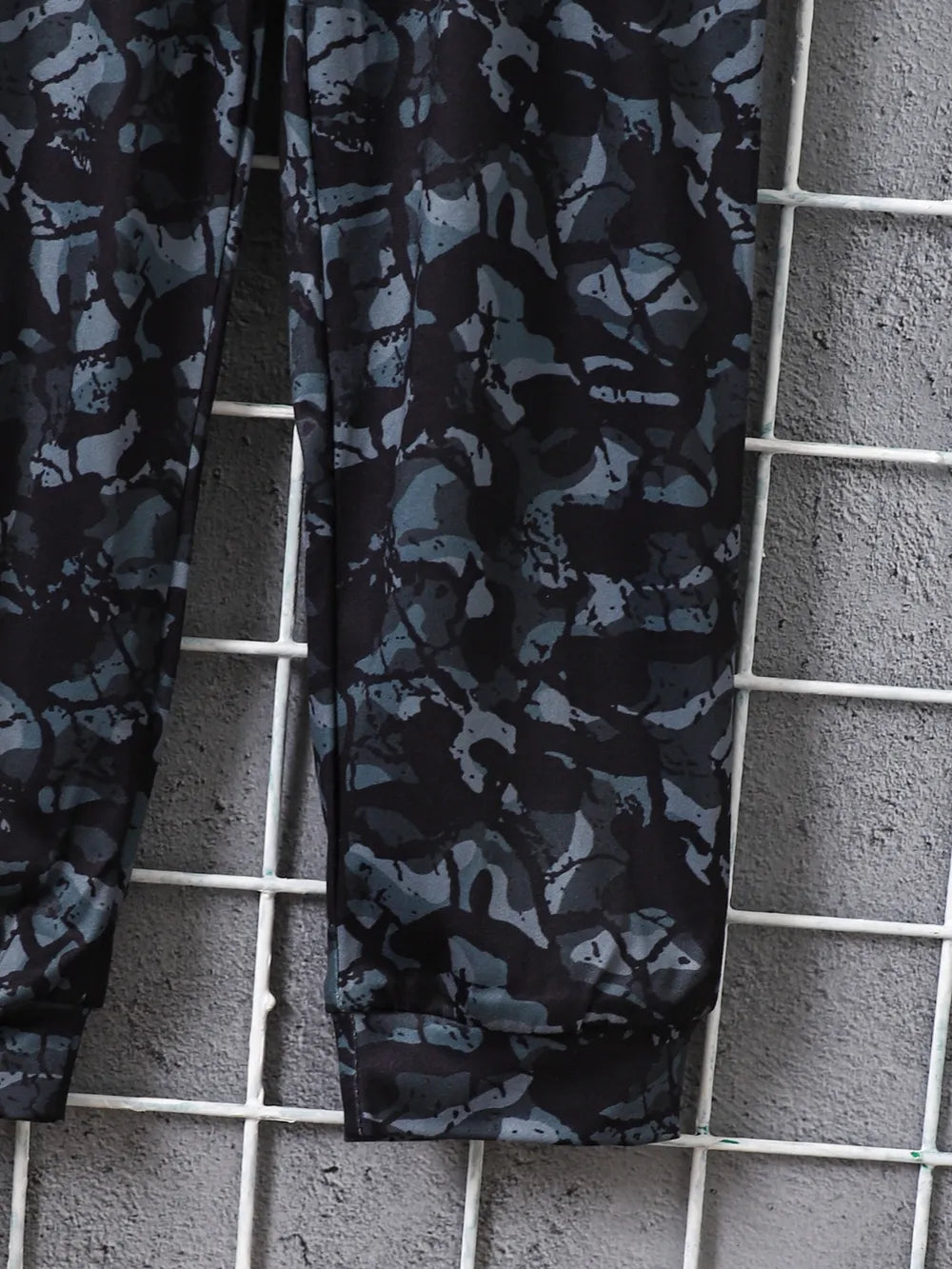 Children's Camouflage Color Block Top and Pants Set 