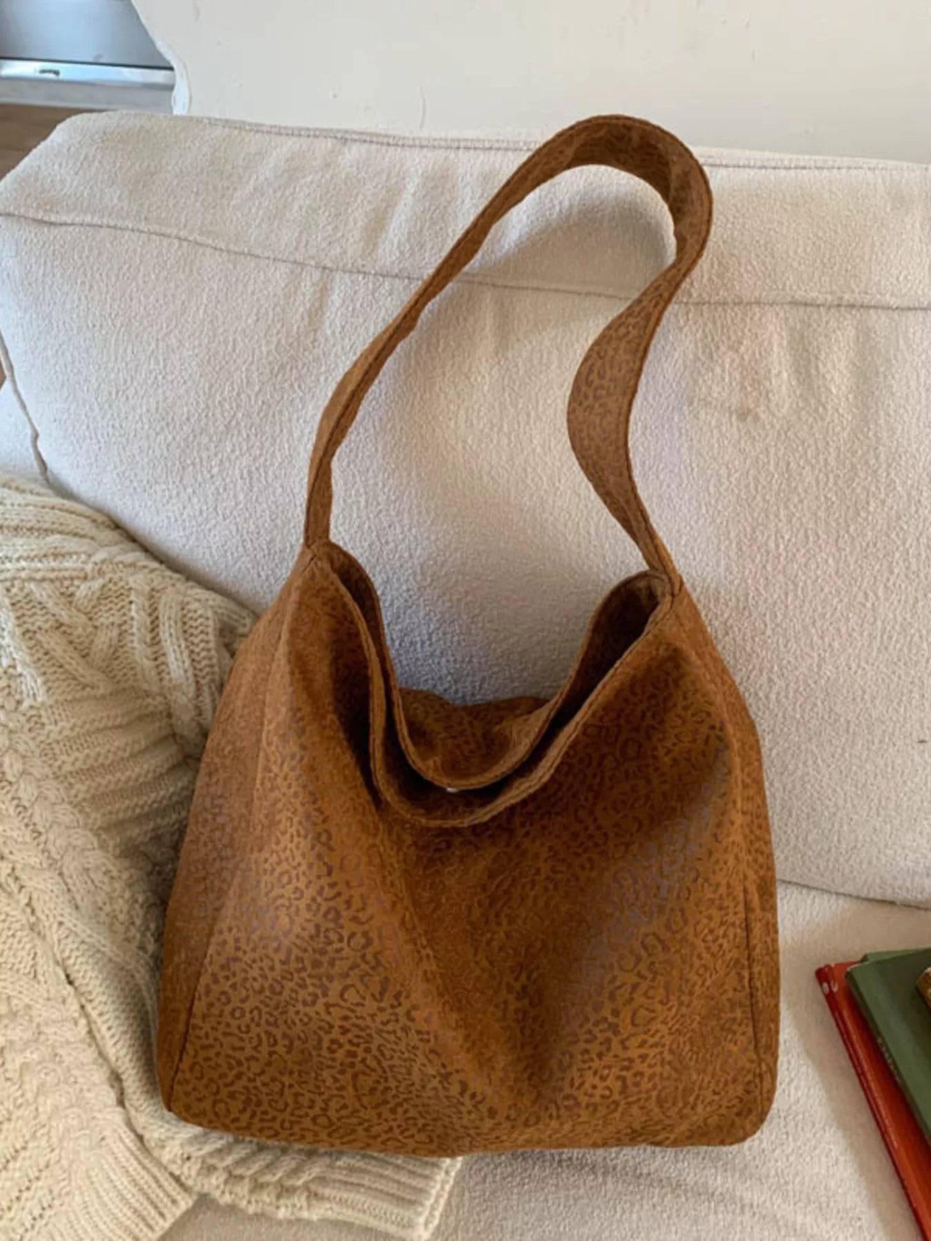 Leopard Print Tote Bag 