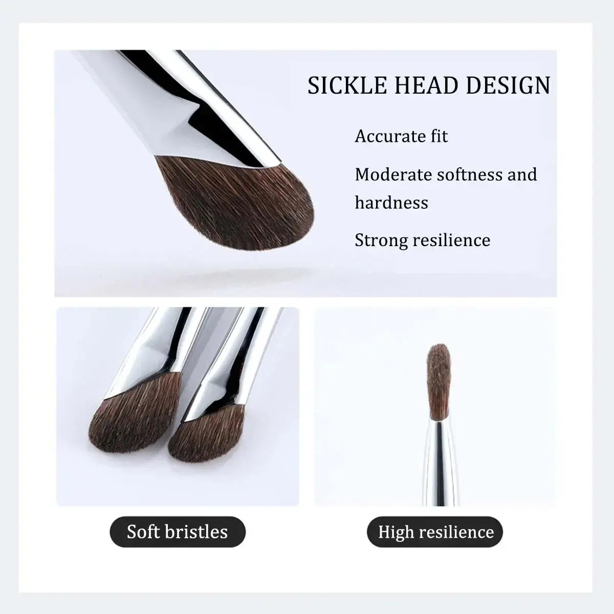3D Nose Shadow Contour Brush, Soft-Head Facial Contouring Tool dylinoshop