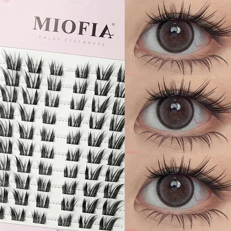 3D Volume Lash Clusters - 90 Bundles, Natural Long Style, DIY Eyelash Extensions dylinoshop