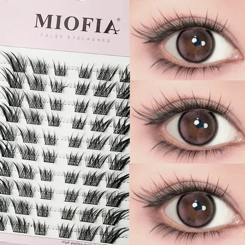 3D Volume Lash Clusters - 90 Bundles, Natural Long Style, DIY Eyelash Extensions dylinoshop