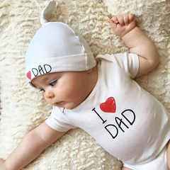 50% Off + Fast Free Shipping TODAY! (Cute I Luv Mum & Dad Baby Set) 