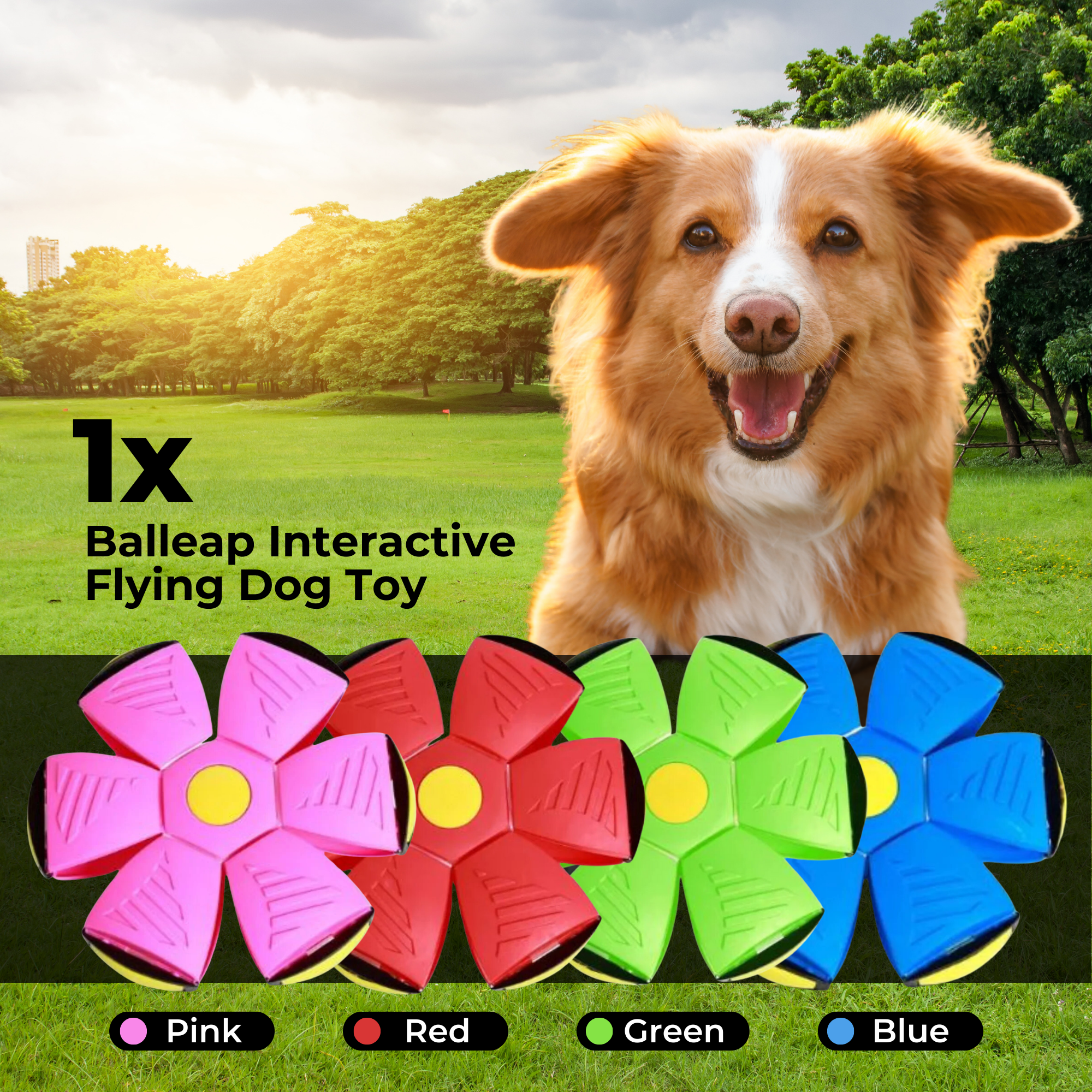 Balleap Interactive Flying Dog Toy 