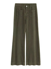 Full Size Wide Leg Pants with Pockets Plus Size 
