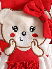 Children's Bear Dress & Headband Set 