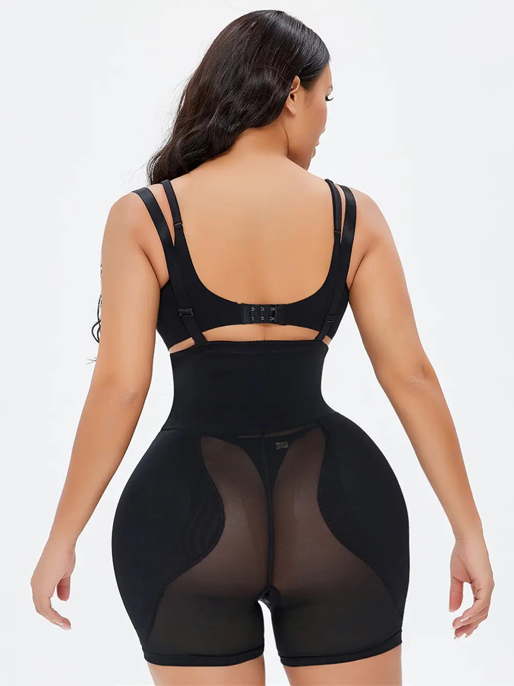 Full Size Hook-and-Eye Under-Bust Shaping Bodysuit 