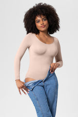 Long Sleeve Shaping Bodysuit 