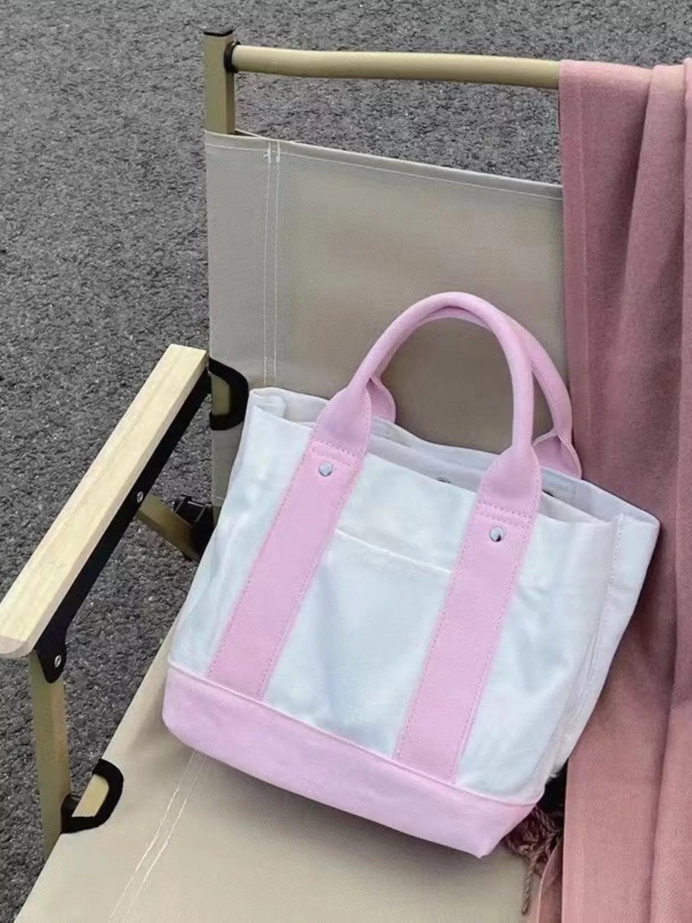 Two Tone Handbag 