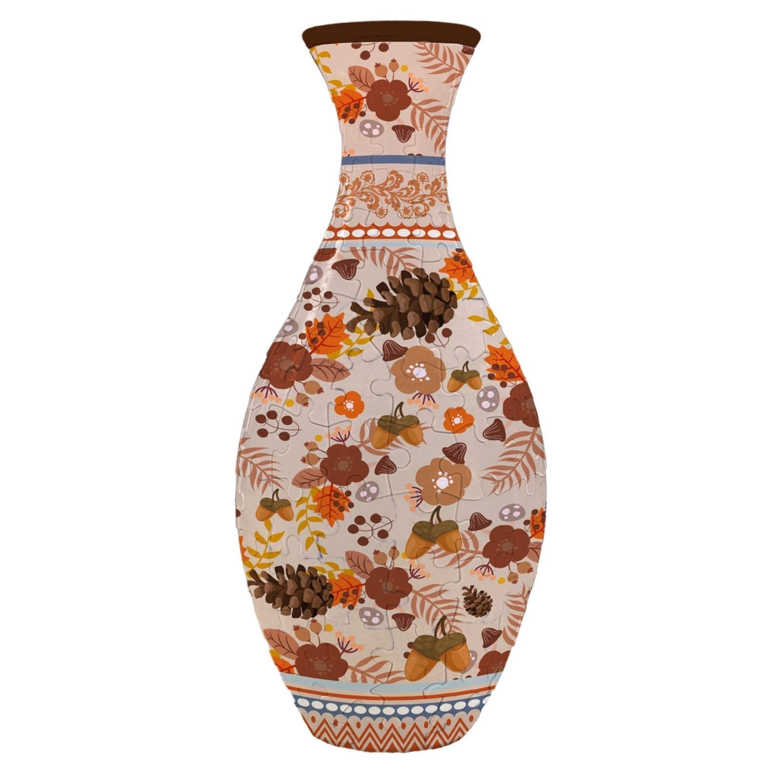 3D Mosaic Puzzle Vase | DIY Puzzle , Eco-Friendly 